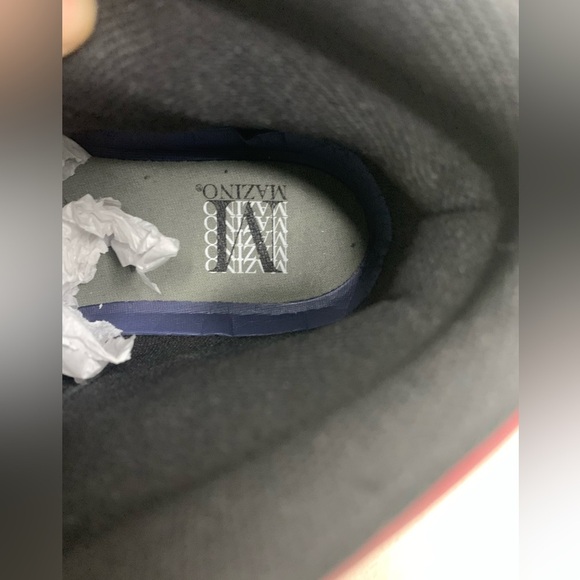 Mazino Wonderstone Sneakers Fashion Camo Sz 11 Mens High Top Burgundy 175 - Picture 14 of 15